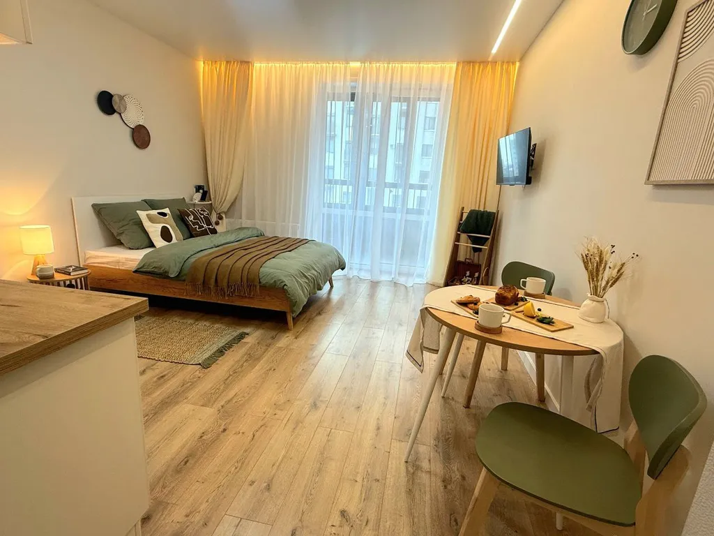 Студия Скандия в новом с собственным фитнесом доме