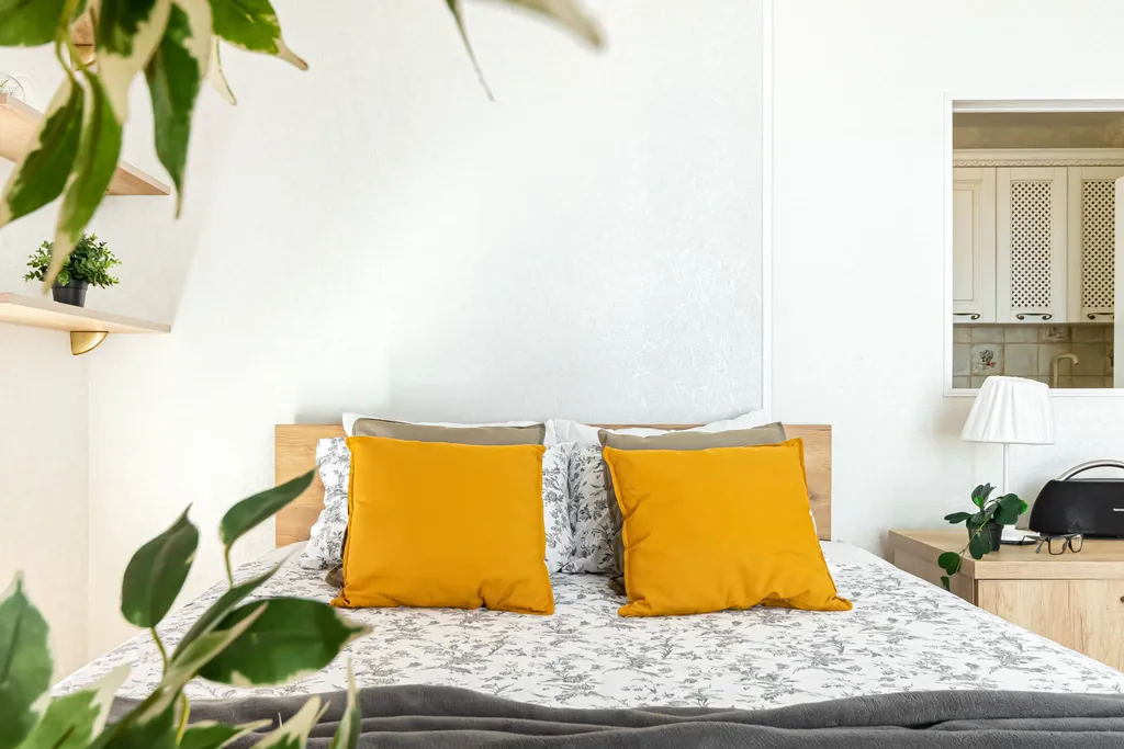 Квартира Квартира стиль и спокойствие, ортопедический матрас, smart tv и панорамное окно — Краснодар