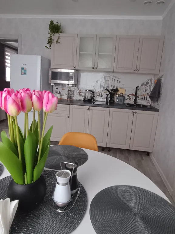 Уютная квартира в частном секторе, 100 метров от Федеральной трассы. — аренда посуточно в Борисоглебск