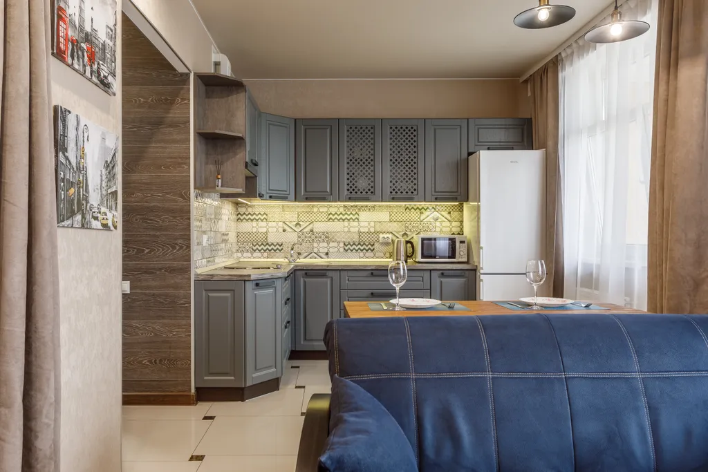 Уютная квартира в стиле лофт