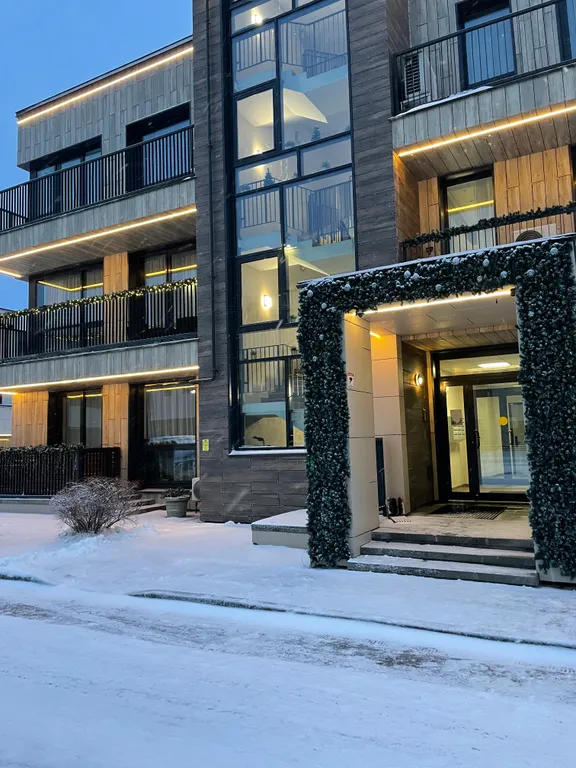 Стильные апартаменты рядом с Охта Парком