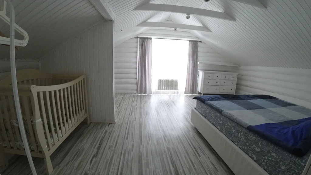 Большой стильный дом с панорамой на сосновый бор в 15км от НН с баней