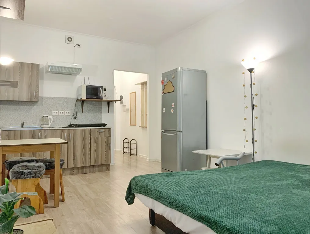 Уютная студия в 17 минутах от метро