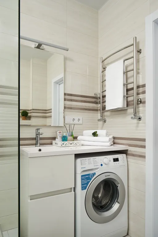 Квартира Уютная 2-комнатная квартира у моря. Кондиционер, сушильная машина, — Светлогорск