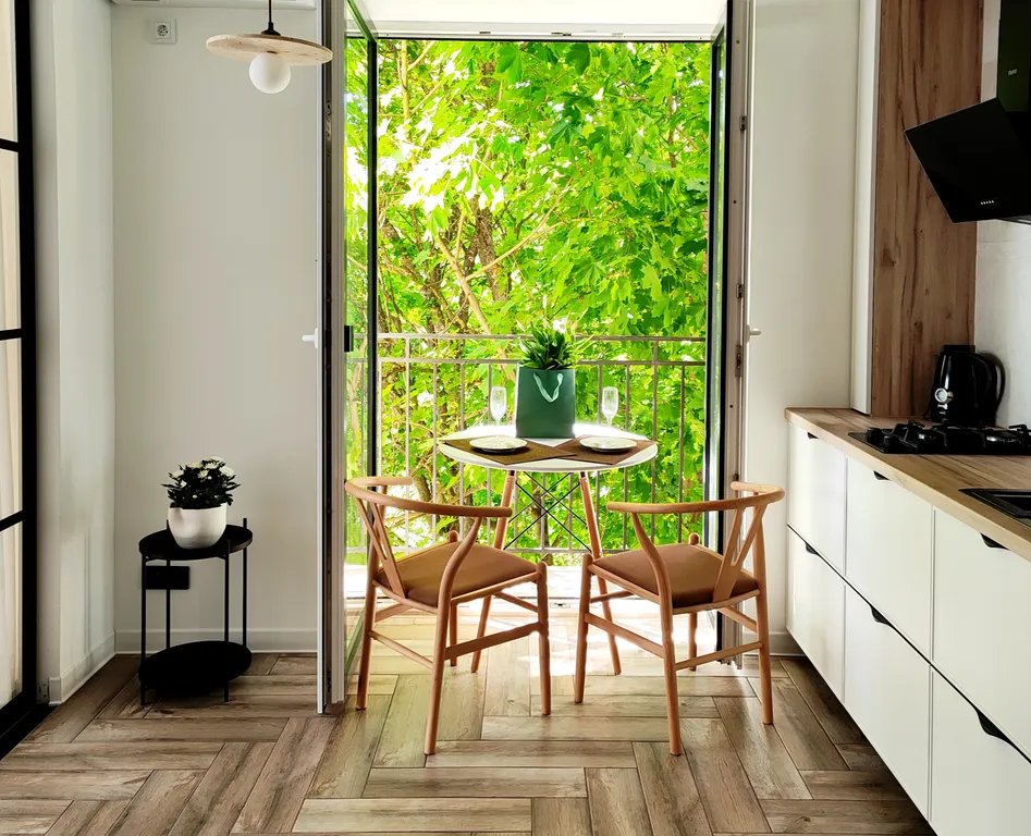 Уютная квартира с видом на парк — аренда посуточно в Пионерский