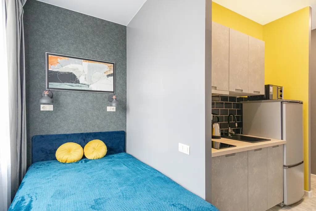 Квартира Квартира Удобная студия около аэропорта Внуково — Москва