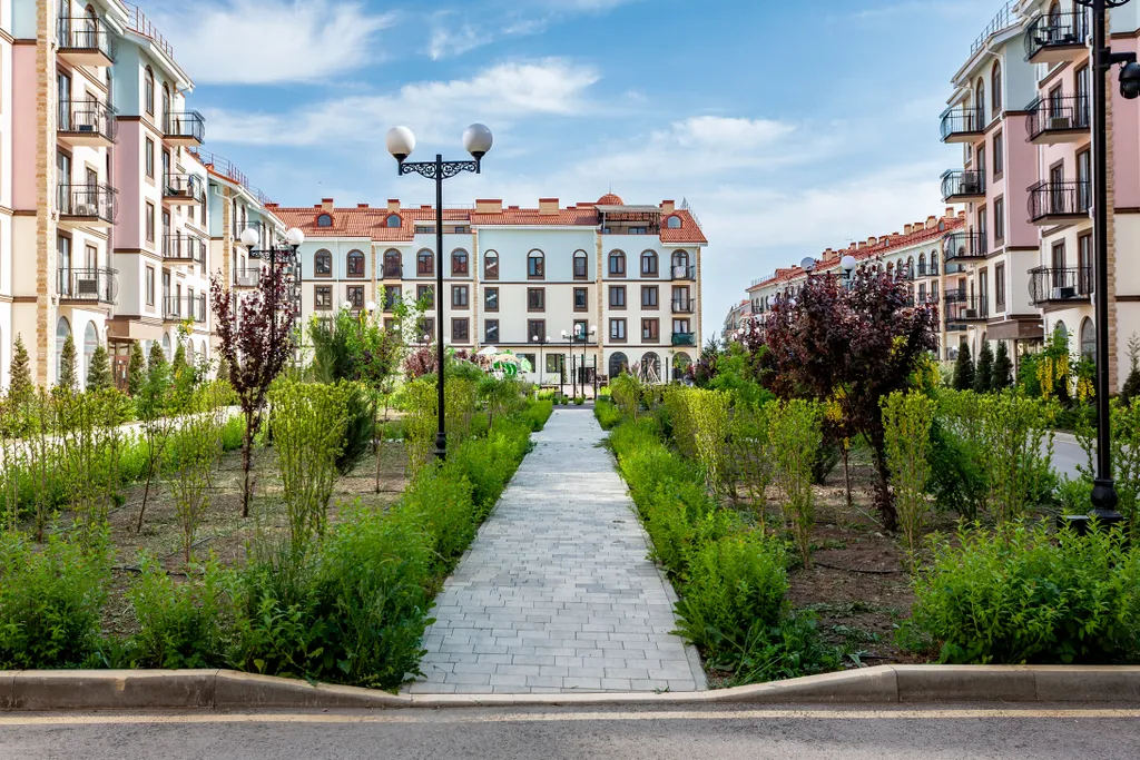 Квартира Квартира Уютная евродвушка в самом красивом ЖК Крыма — Евпатория