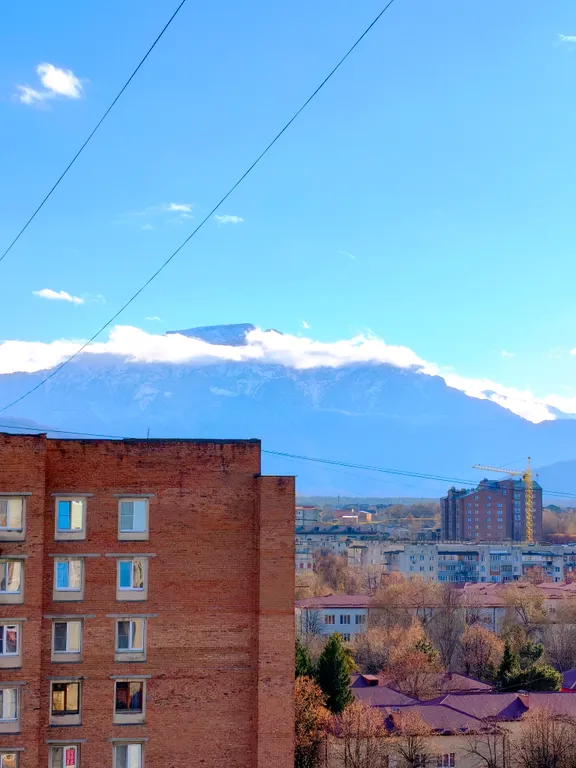 Квартира с видом на горы