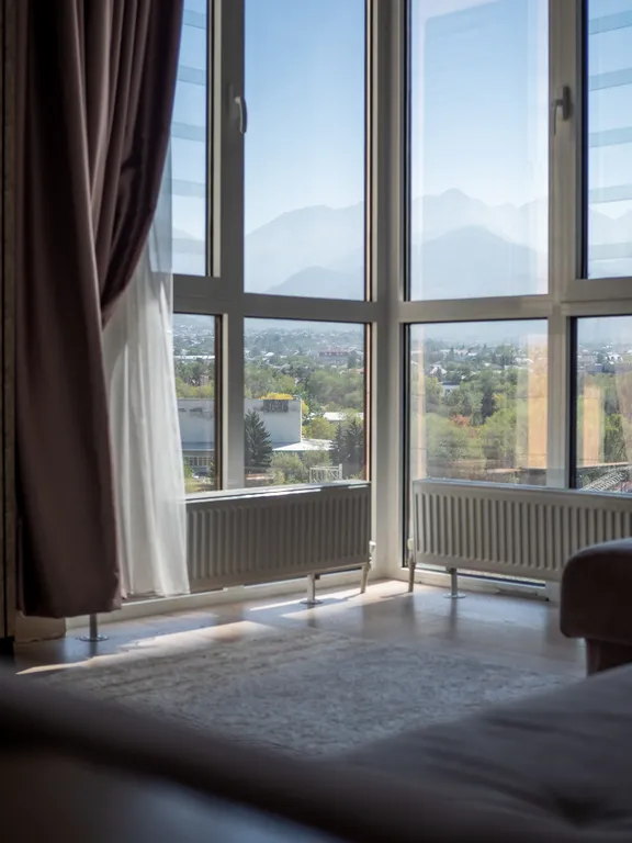 Квартира с панорамным видом на горы