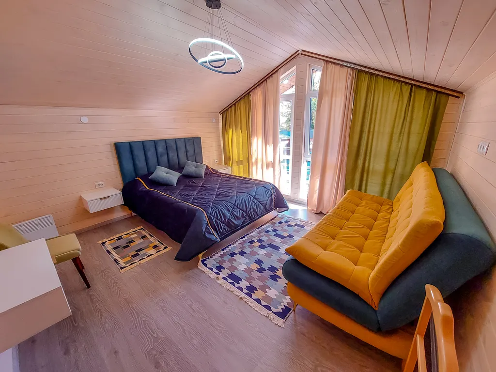 Двухэтажный барнхаус в центре заповедника