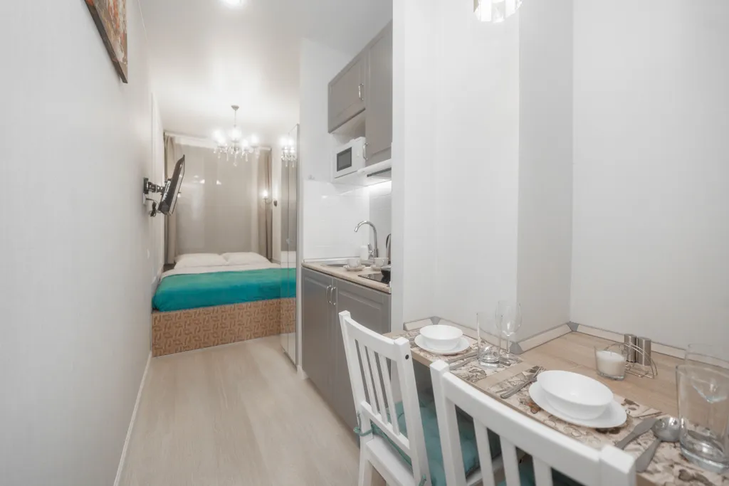 Квартира Квартира Комфортная студия рядом с метро дмитровская — Москва