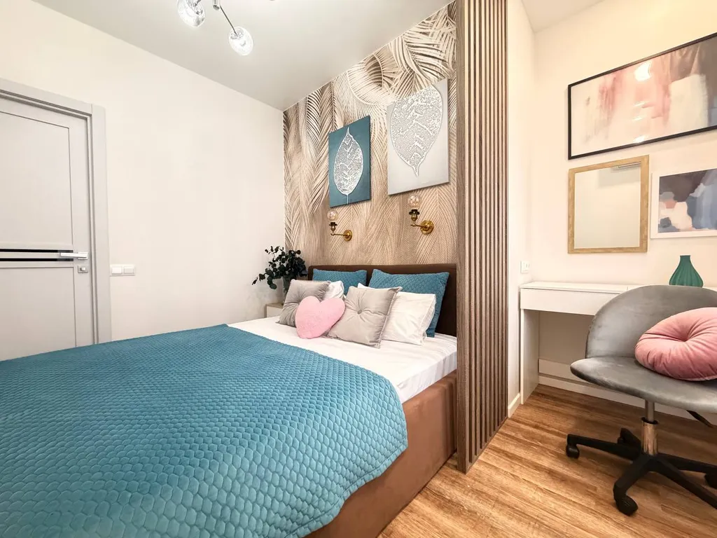 Однокомнатная квартира с видом на олимпийский парк