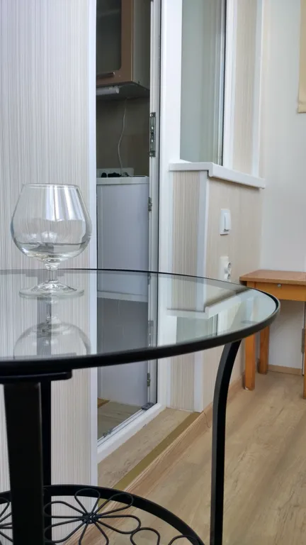 Уютная квартира, не студия, есть почти всё