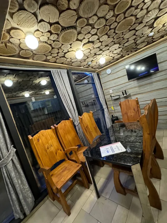 Дизайнерский коттедж из сруба