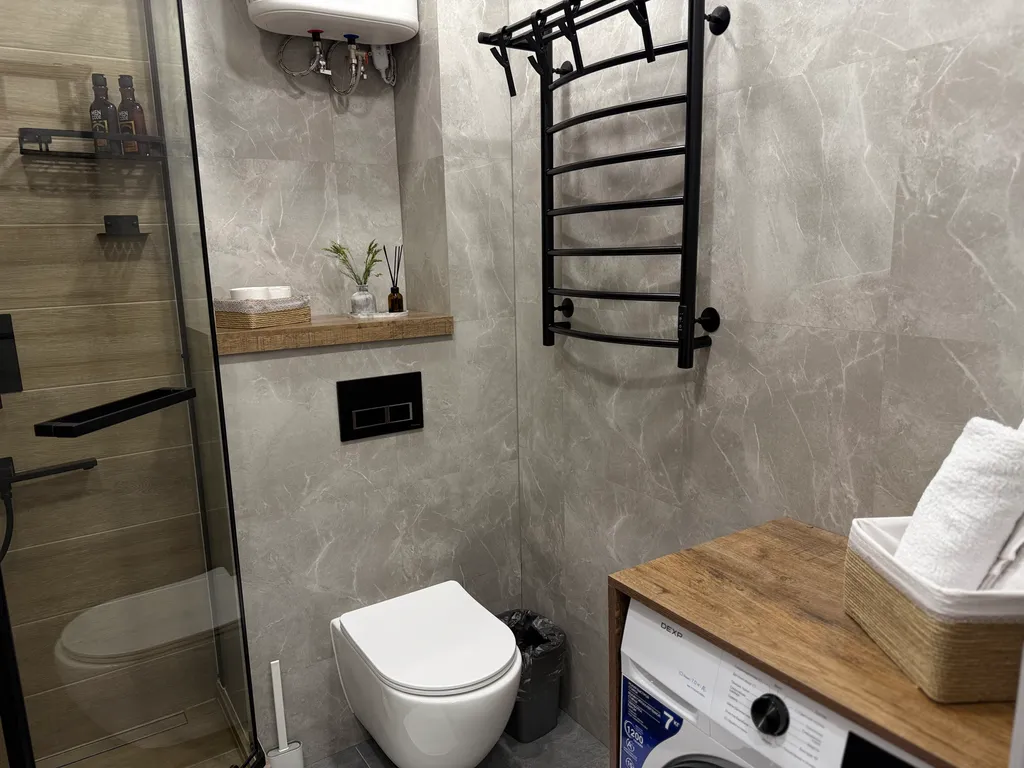 Квартира Квартира Дизайн-студия с зоной релакса и видом на ночной город — Новосибирск