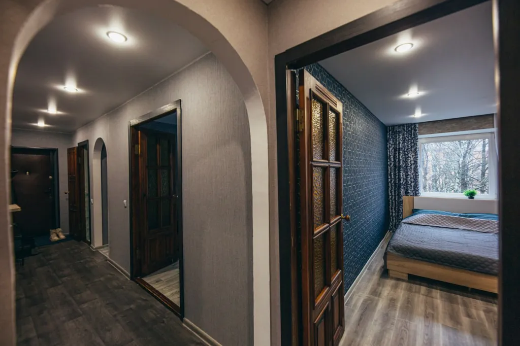 Квартира Центр, трехкомнатная квартира у Южного вокзала, рядом Остров Канта — Калининград