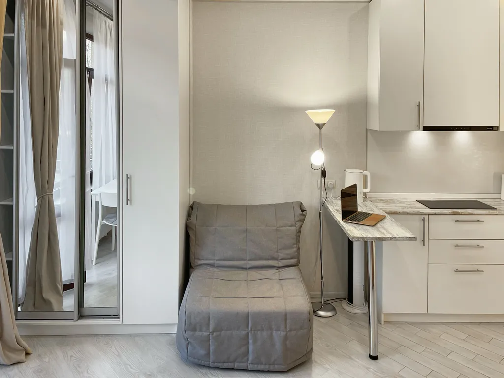 Уютная и светлая студия в центре