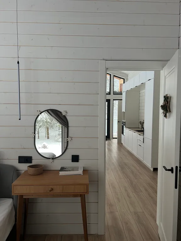 Современный дом в лесу