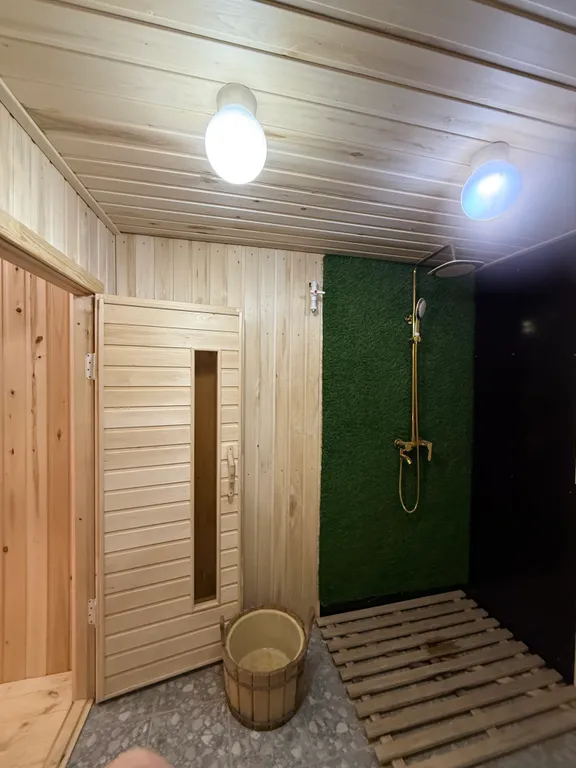 Уютный дом с баней для отдыха семьей и компанией