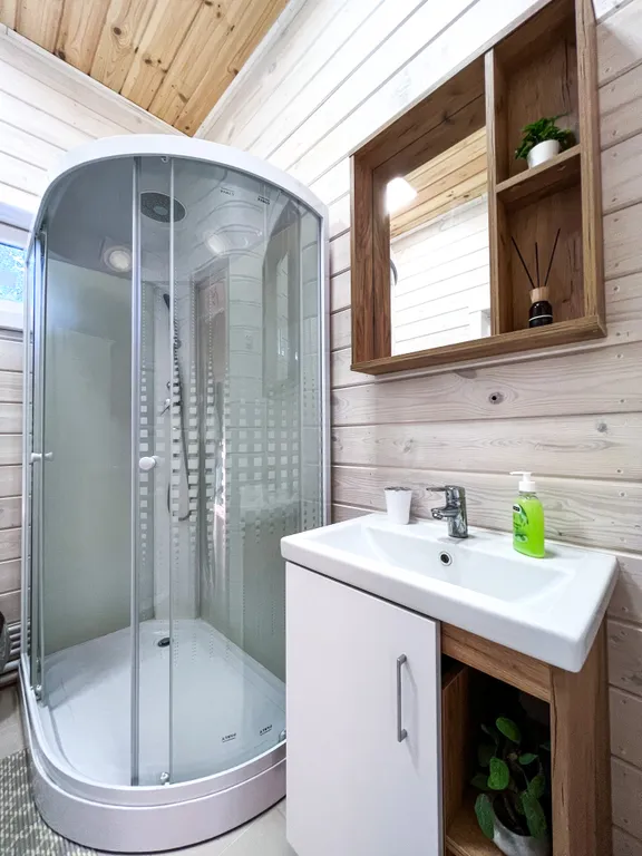 Коттедж с панорамным видом на реку