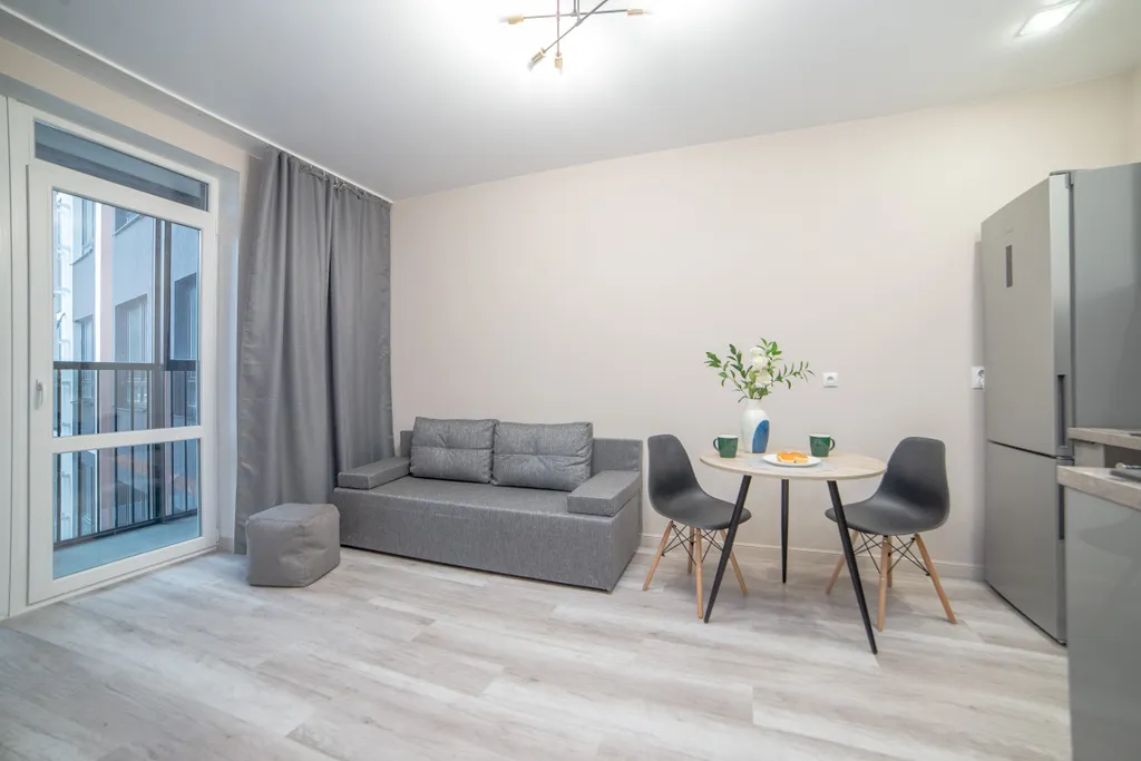 Евродвушка недалеко от метро Ботаническая для 4 гостей