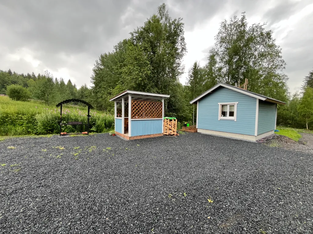 Домик с баней в живописном месте Карелии