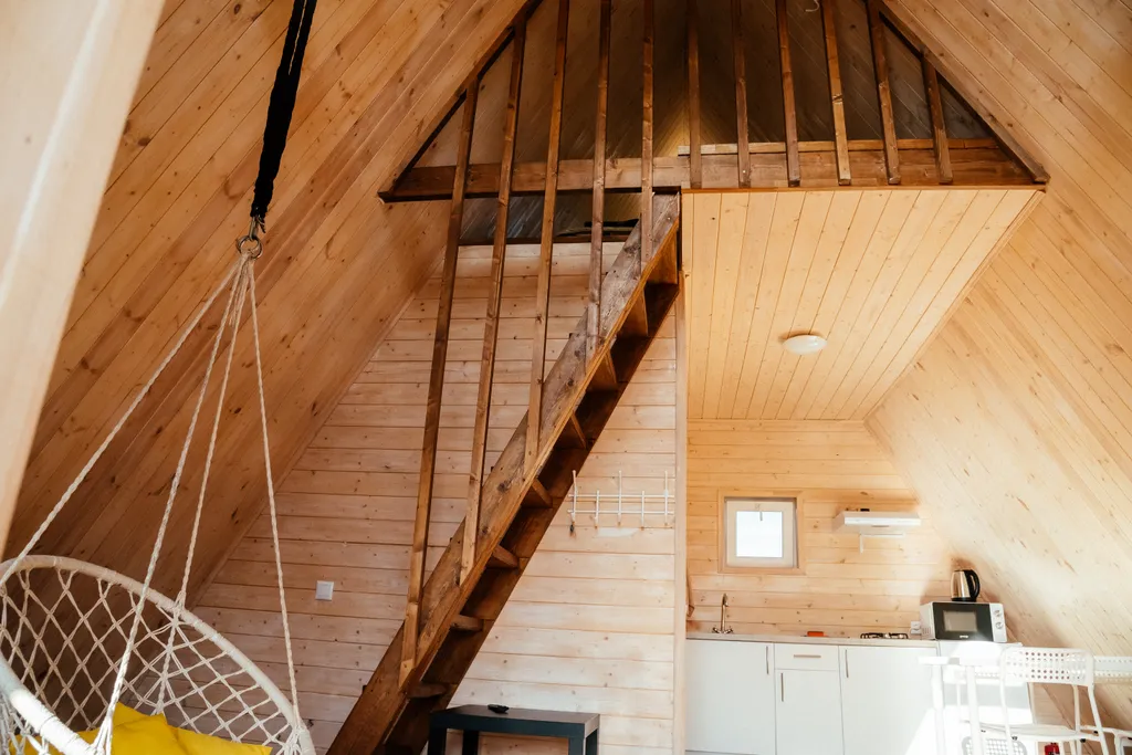 Шале с беседкой на горнолыжном склоне, "добрый дом 71"