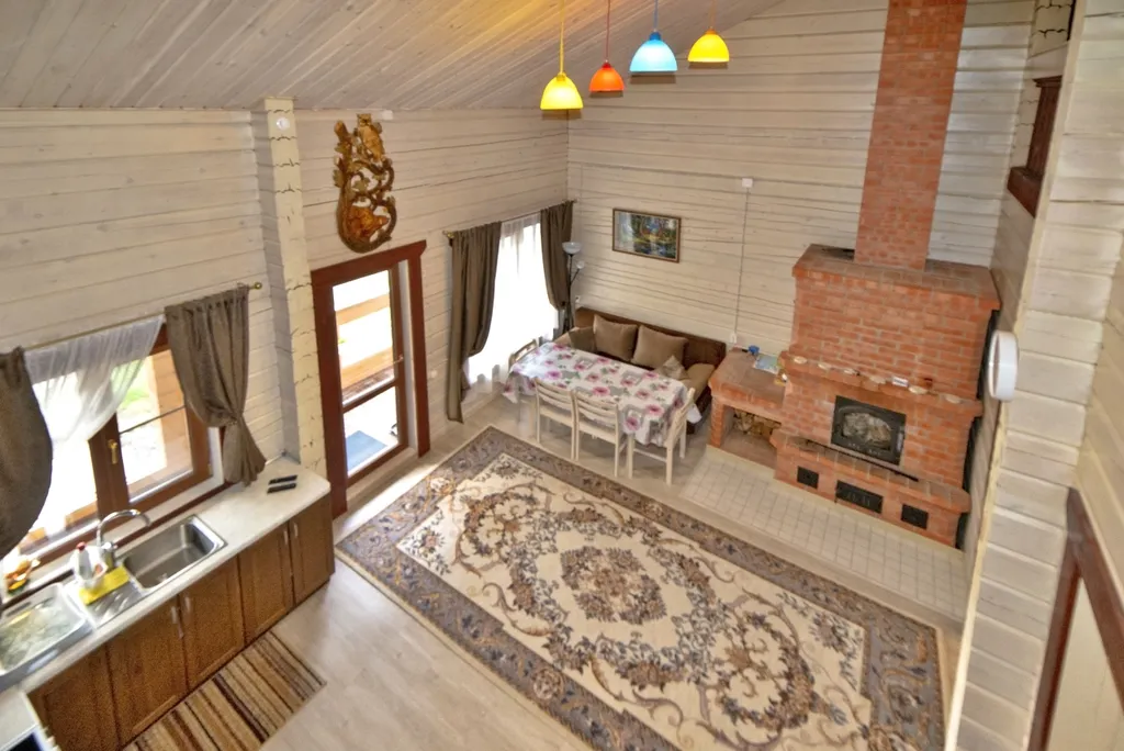 Уютный дом со всеми удобствами на берегу озера Верхнее Куйто