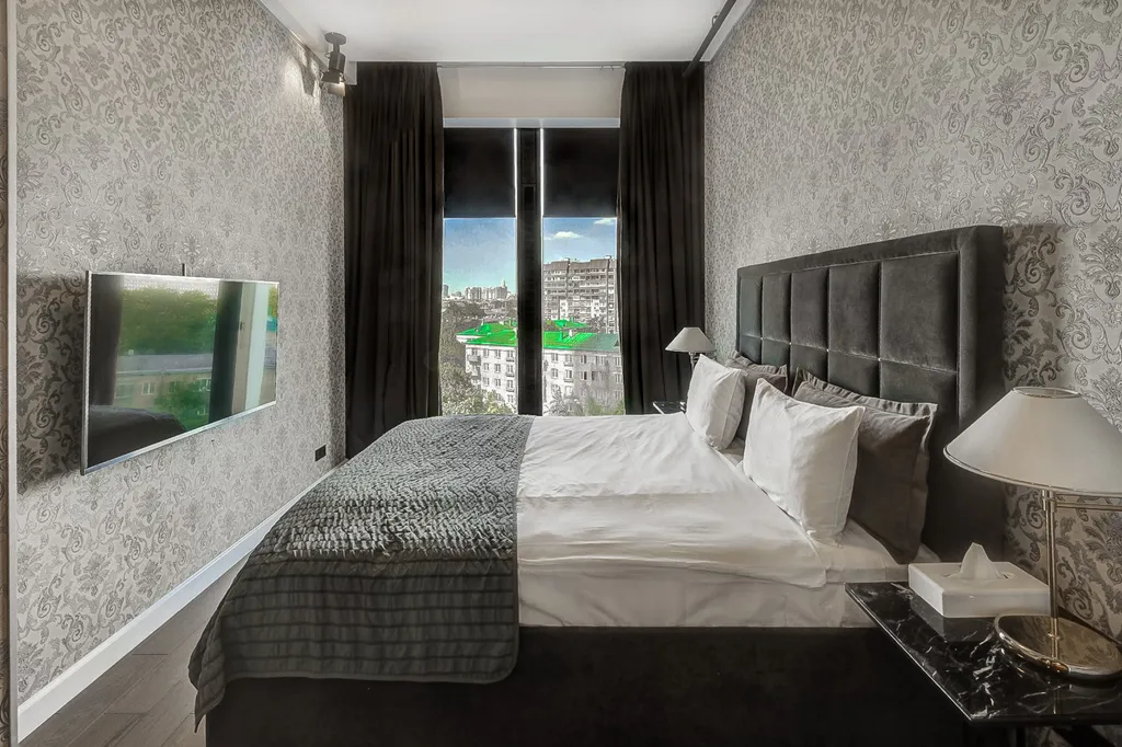 Квартира Уютные бизнес апартаменты в башне Нева на невысоком этаже. — Москва