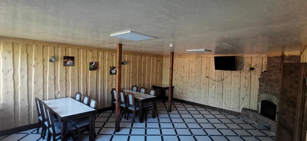 Благоустроенный дом с камином