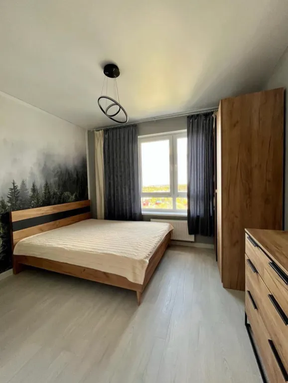 Уютная двушка на 12 этаже с видом на озеро