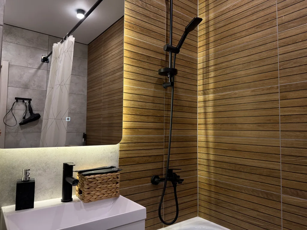 Квартира Квартира Красивая студия, с шикарным видом на Планету — Красноярск