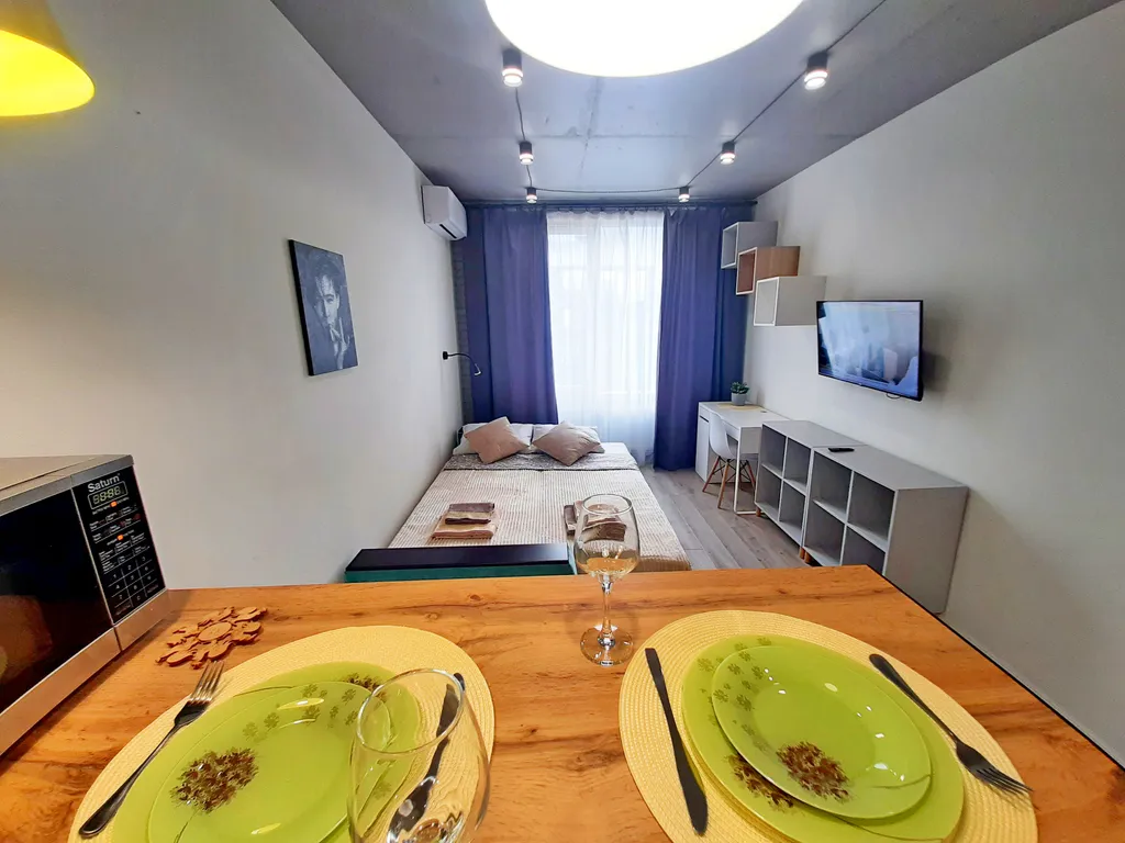 Уютная квартира-студия в самом зелёном районе города