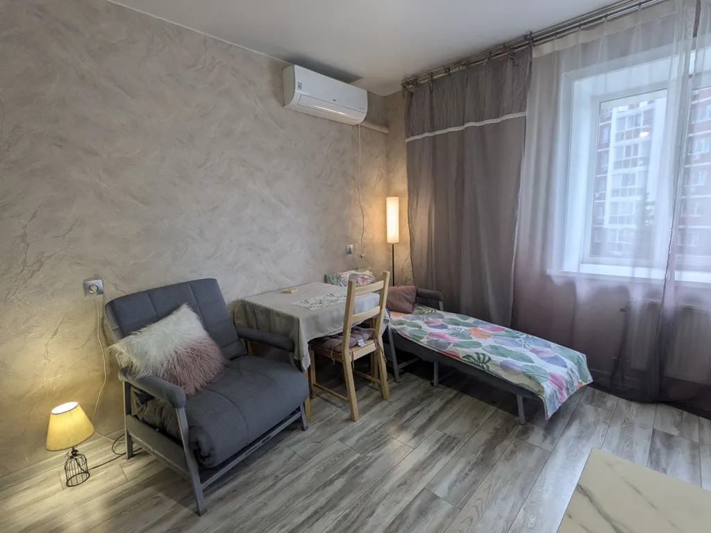 Уютная просторная квартира с большой кухней-гостиной