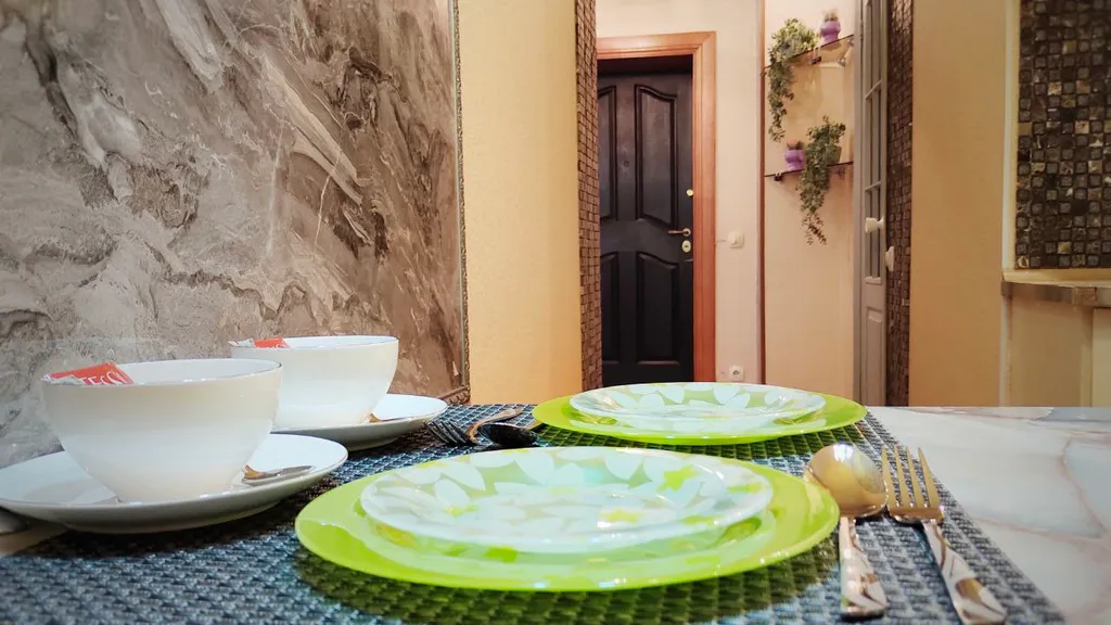 Уютная квартира у набережной и колеса обозрения