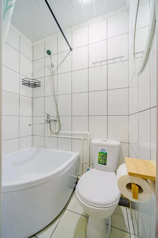 Уютная студия с панорамным окном