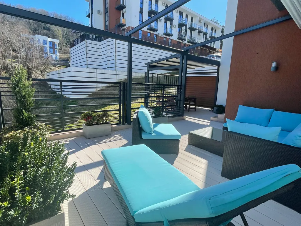 Квартира Апартаменты с большой террасой — Адлер