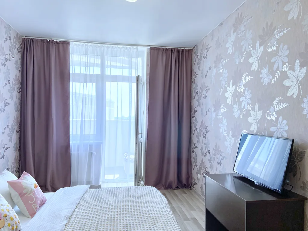 Стильная квартира с видом на стадион Краснодар у парка Галицкого