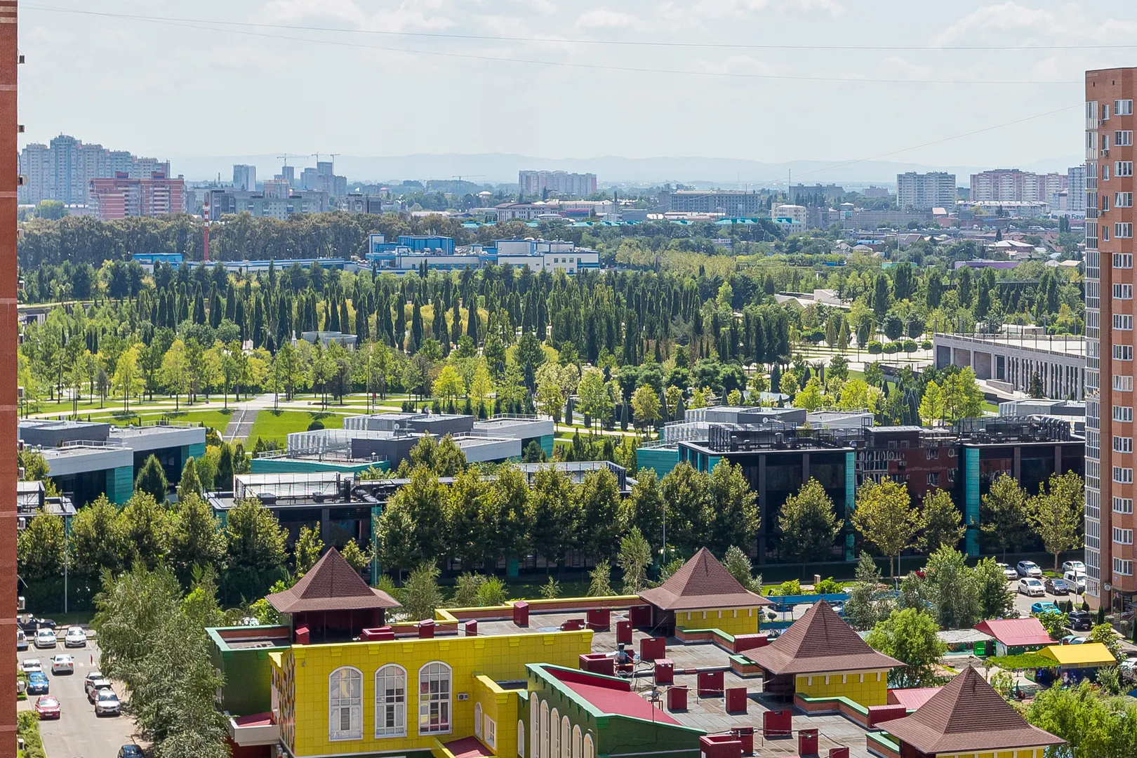 До парка 5 минут