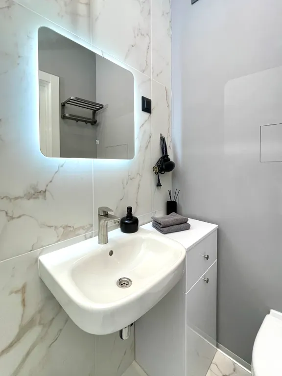 Квартира Квартира Уютная студия с прекрасным видом у метро Василеостровская — Санкт-Петербург