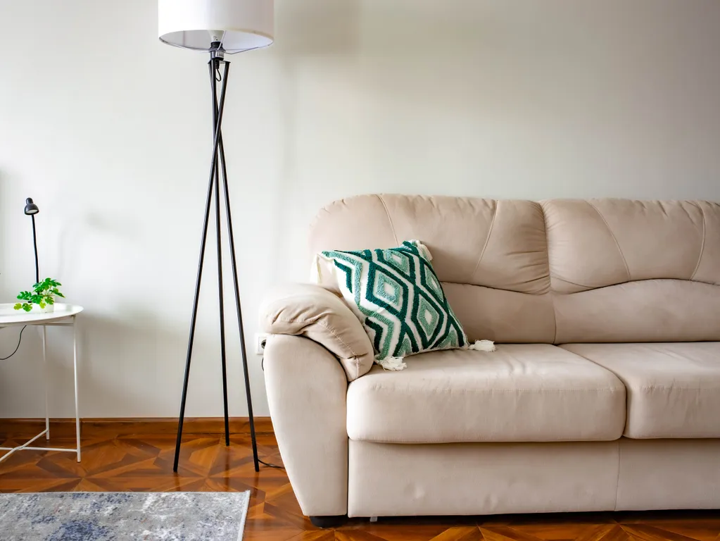 Квартира с красивым зеркалом