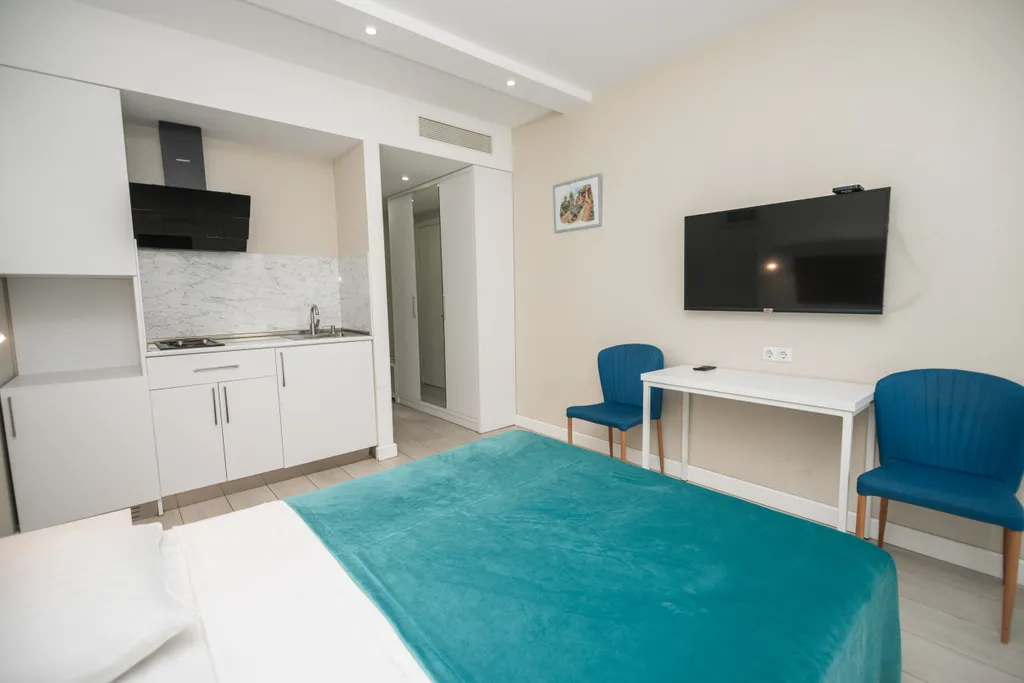 Современная квартира рядом с морем в Alliance Palace Batumi