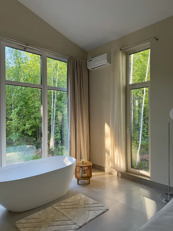 Загородный дом у леса для отдыха души и тела