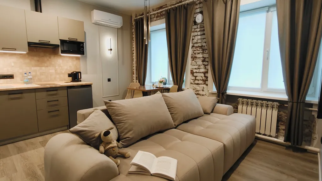 Квартира-студия в центре Ярославля — аренда посуточно в Ярославль