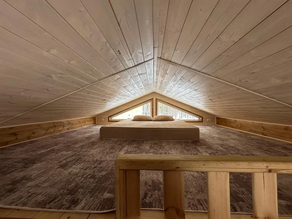 Коттедж Атмосферный домик с мангалом в горах — Архыз