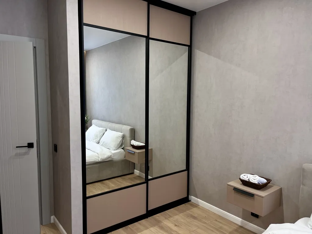 Современная квартира в тихом районе, спокойный отдых