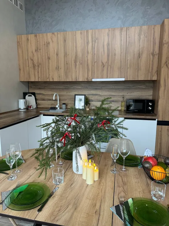 Уютный сканди коттедж с сауной