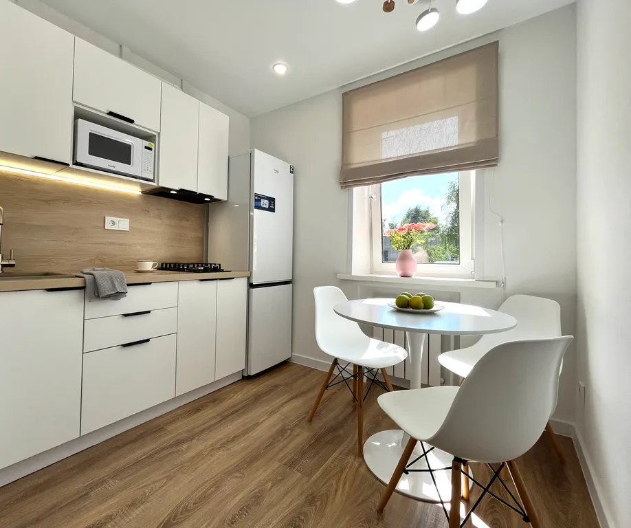 Уютная новая квартира в хорошем районе