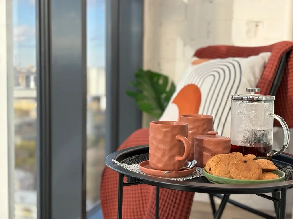 Стильная видовая студия в центре