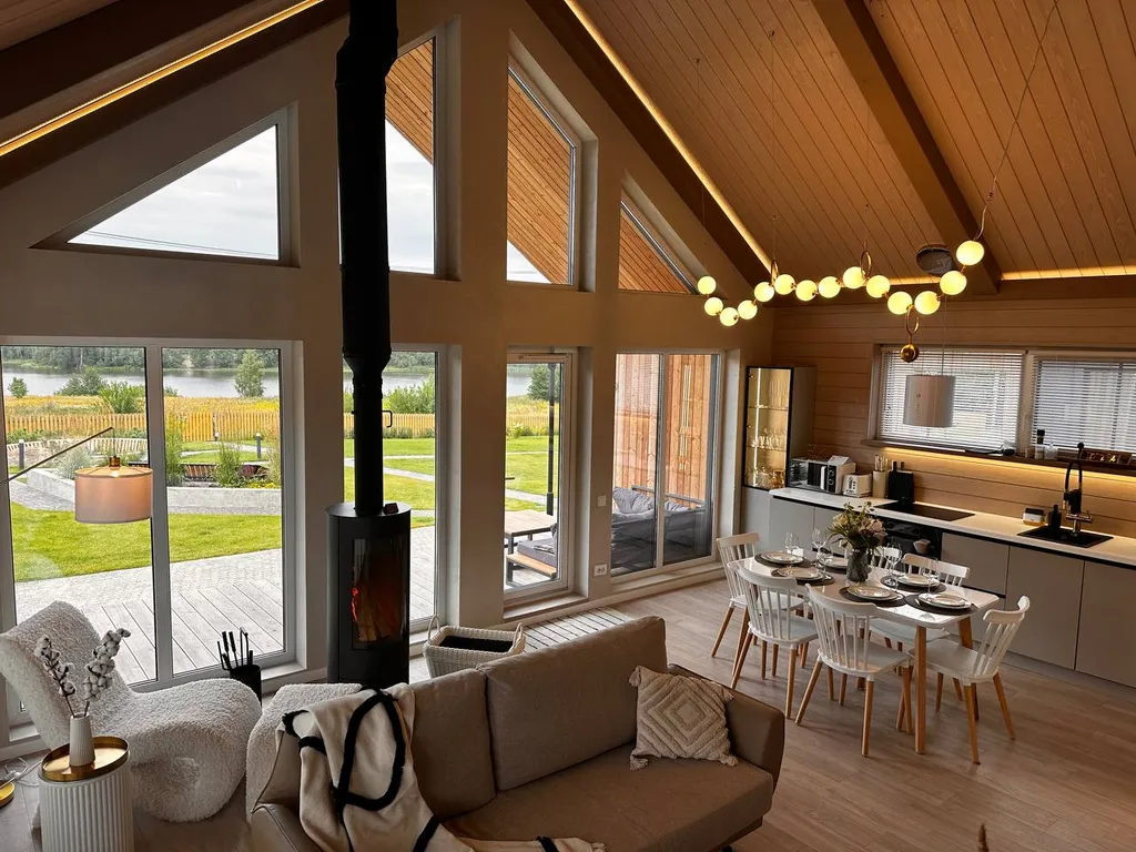 Барнхаус с сауной